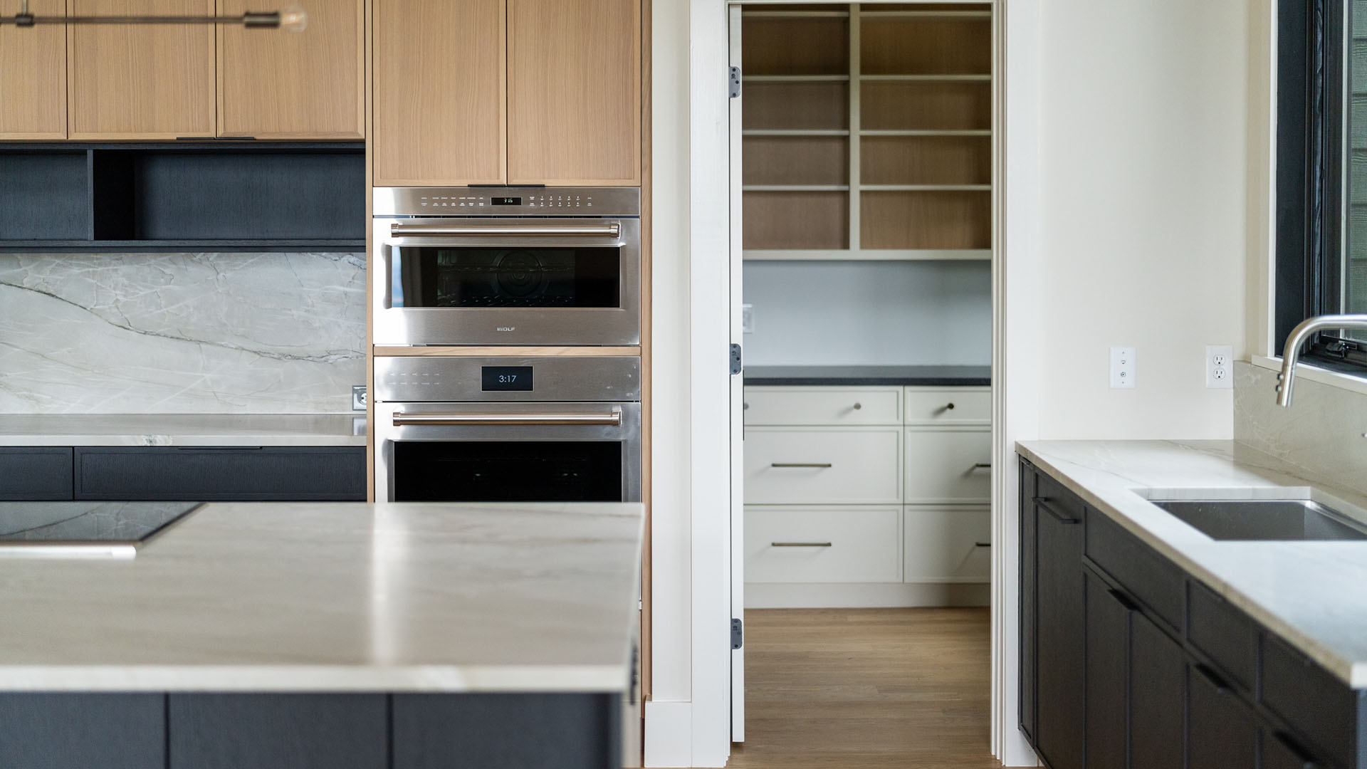 Finished Kitchen Cabinets