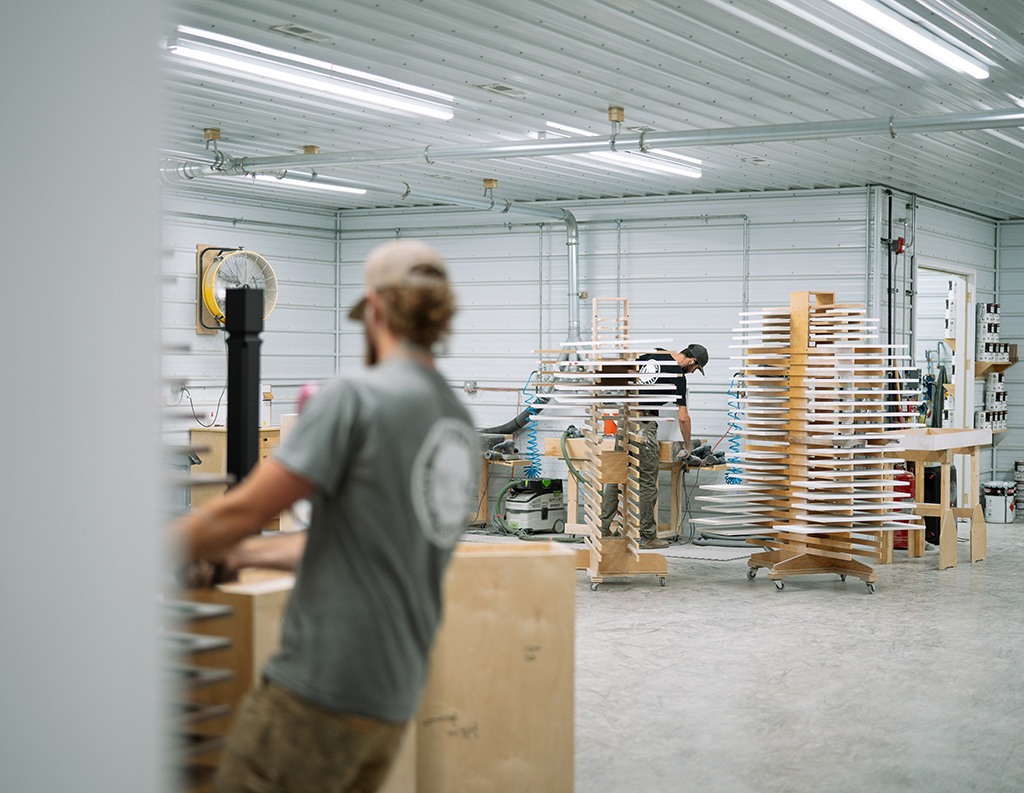 Cabinet Shop Interior