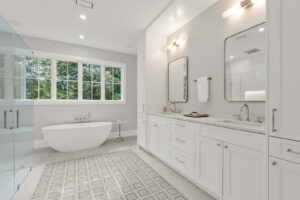 Bathroom with Dual Vanity